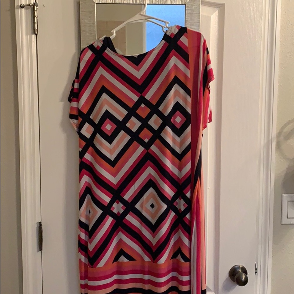 Studio One Multi- Color Dress - Picture 2 of 6
